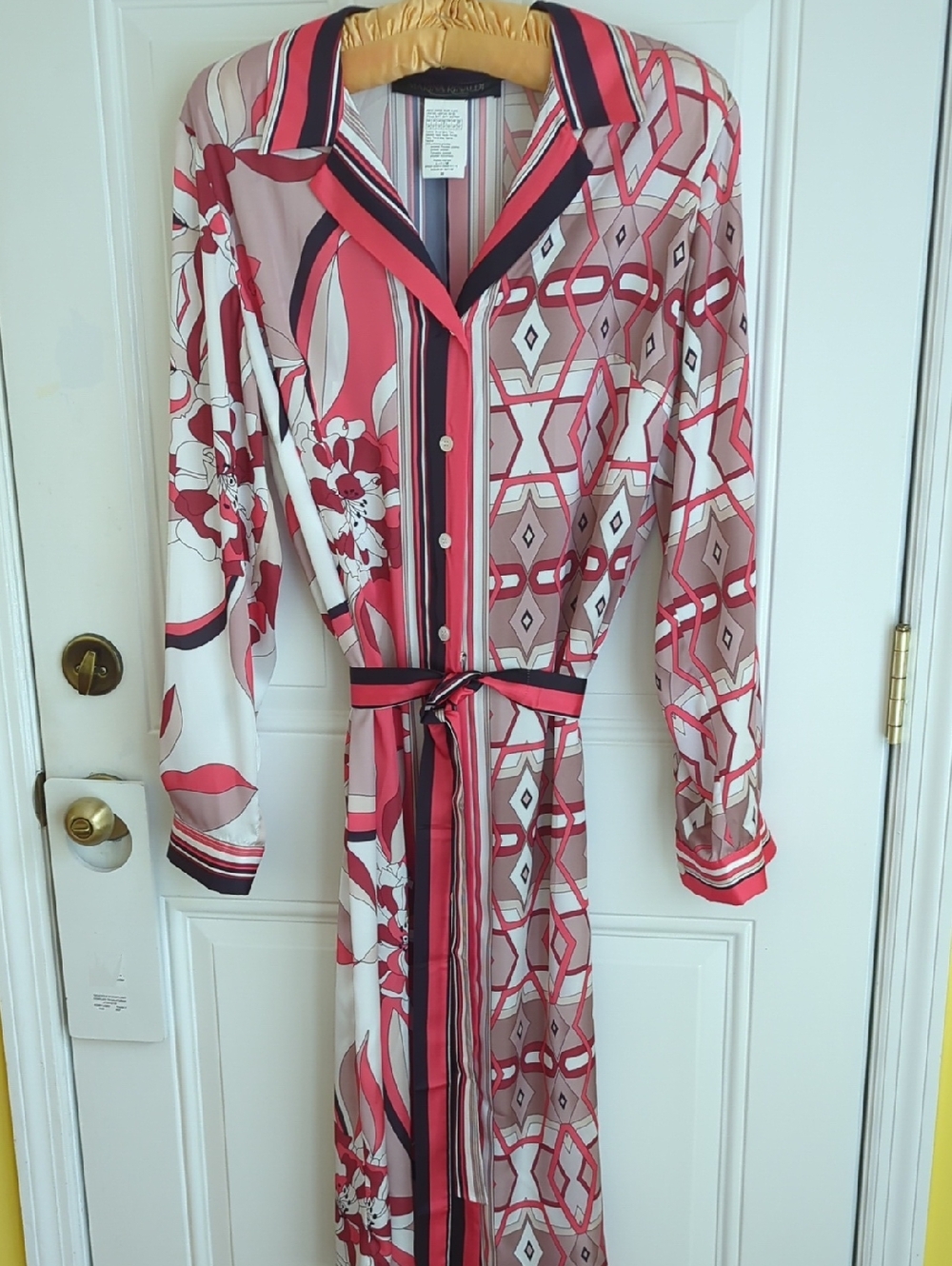 Marina Rinaldi Satiny Midi Dress. NWT. Size 16US